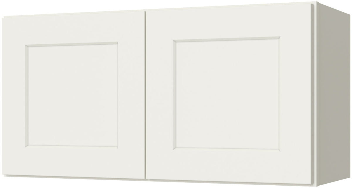 Caldwell Cream White Wall Cabinet 30" X 15"