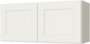 Cream White Shaker Wall Cabinet 33" X 24"