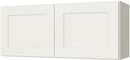 Cream White Shaker Wall Cabinet 36" X 12"