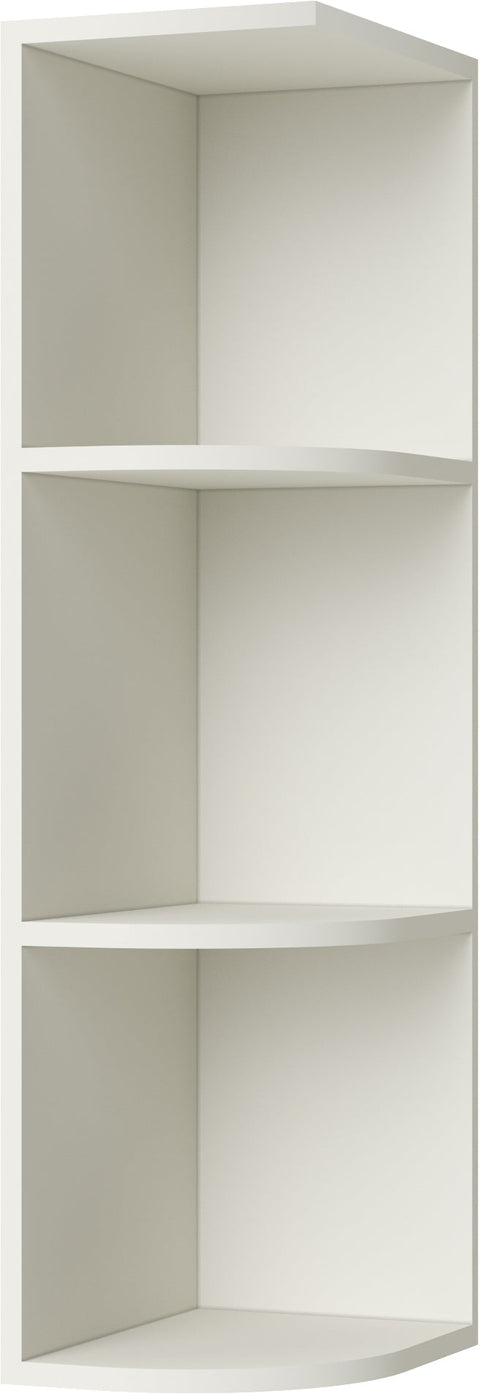Caldwell Ivory Wall End Shelf 09" X 30"