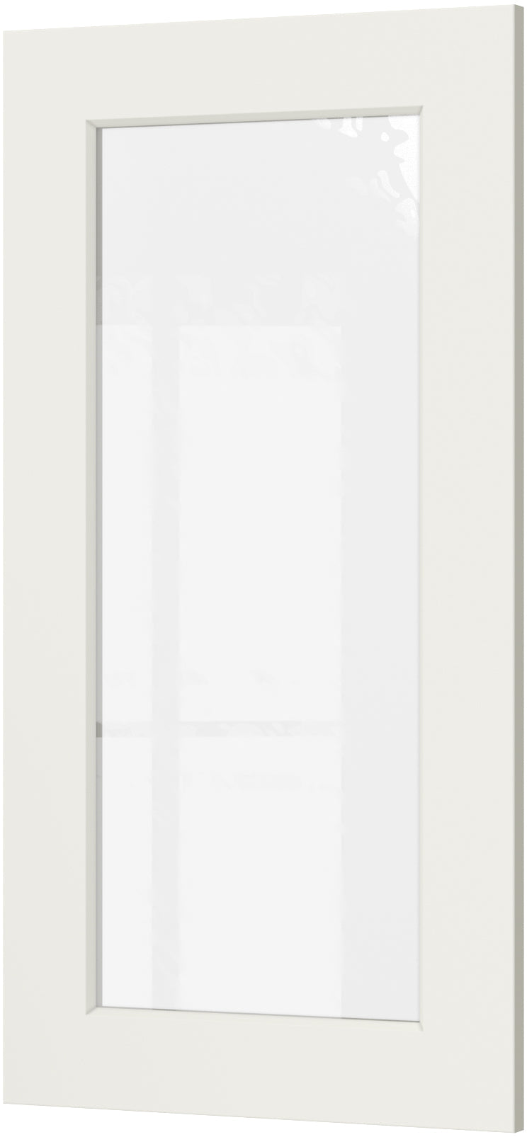 Caldwell Ivory Glass Door 15" X 30" Textured Glass..(It Can Be Used On Wdc2430)