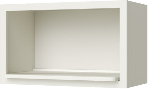 Caldwell Ivory Microwave Open Shelf 30" X 18" X 17 3/4"