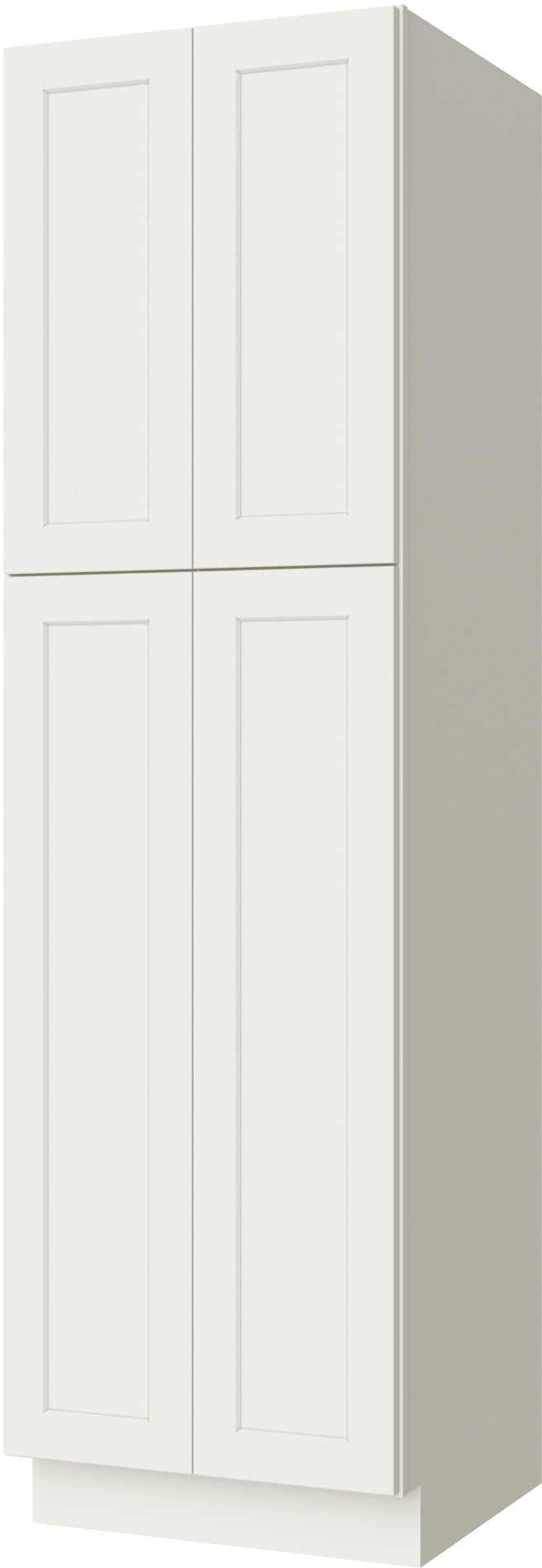 Caldwell Cream White Pantry 24" X 96" X 24" W/O Drawer