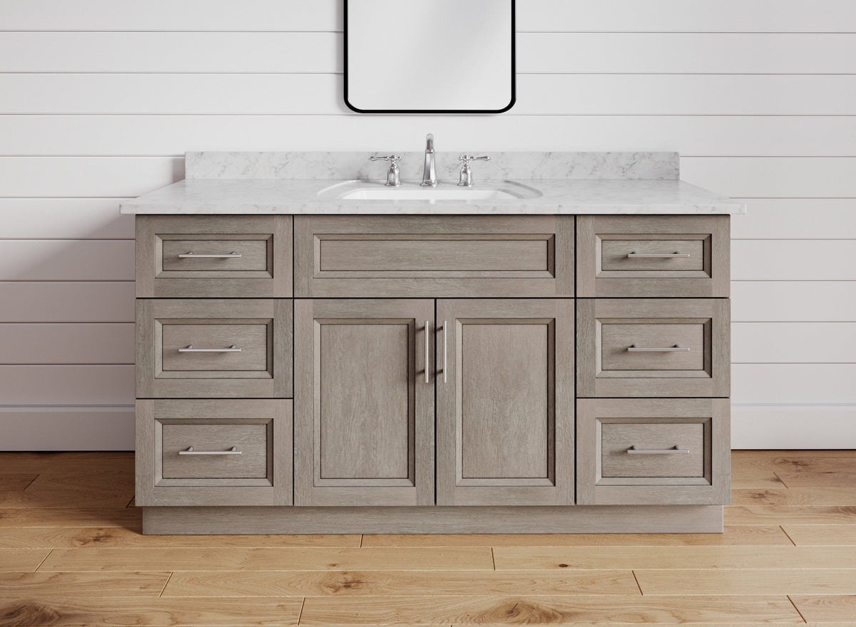 English Birch Bathroom Vanities Pre-Assembled