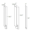 Butterscotch Shaker 96" Tall Filler