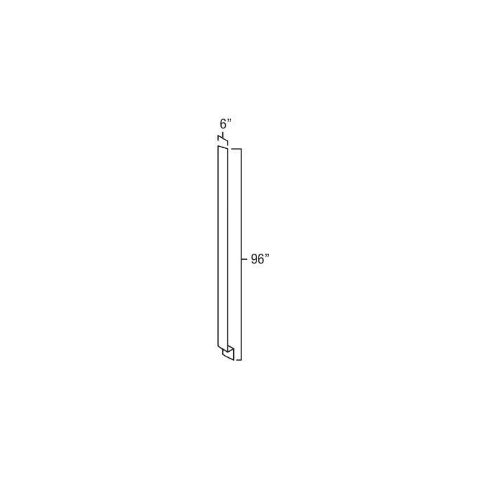 Prescott Caramel 6" W x 96" H Tall Filler