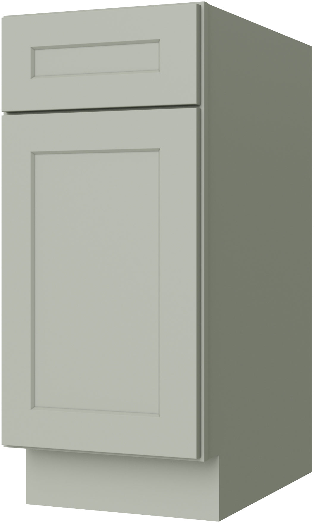 Caldwell Sage Green Base Cabinet 09" Assembled
