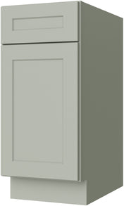 Caldwell Sage Green Base Cabinet 09" Assembled