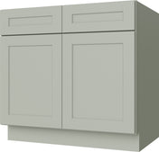 Caldwell Sage Green Base Cabinet 36"
