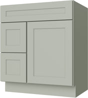 Caldwell Sage Green Vanity 30" X 21" Door On The Right