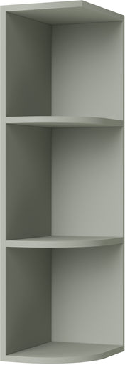 Caldwell Sage Green Wall End Shelf 09" X 30" Assembled