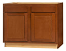 Glenwood Shaker 42" Double Door Base Cabinet