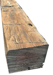 6x6 Reclaimed Barn Wood Hand Hewn Beams
