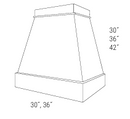 Dover Truffle Range Hood