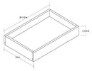 West Point Grey 18" Roll Out Tray