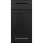 Midnight Black Shaker Sample Door