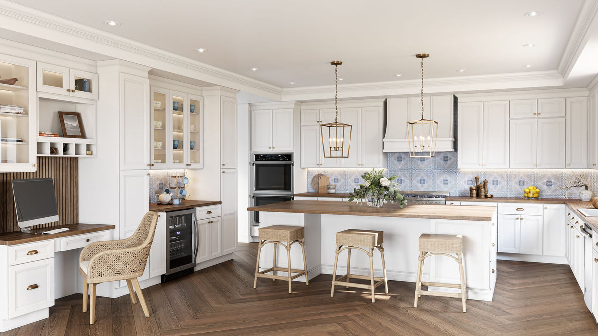 Belmont White Shaker Cabinets