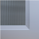 Reeded Glass Inserts for English W3036GD