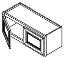 Cream White Shaker Wall Cabinet 24" X 12" Pre-Assembled