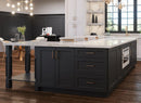 CK - Shaker Black Kitchen Cabinets