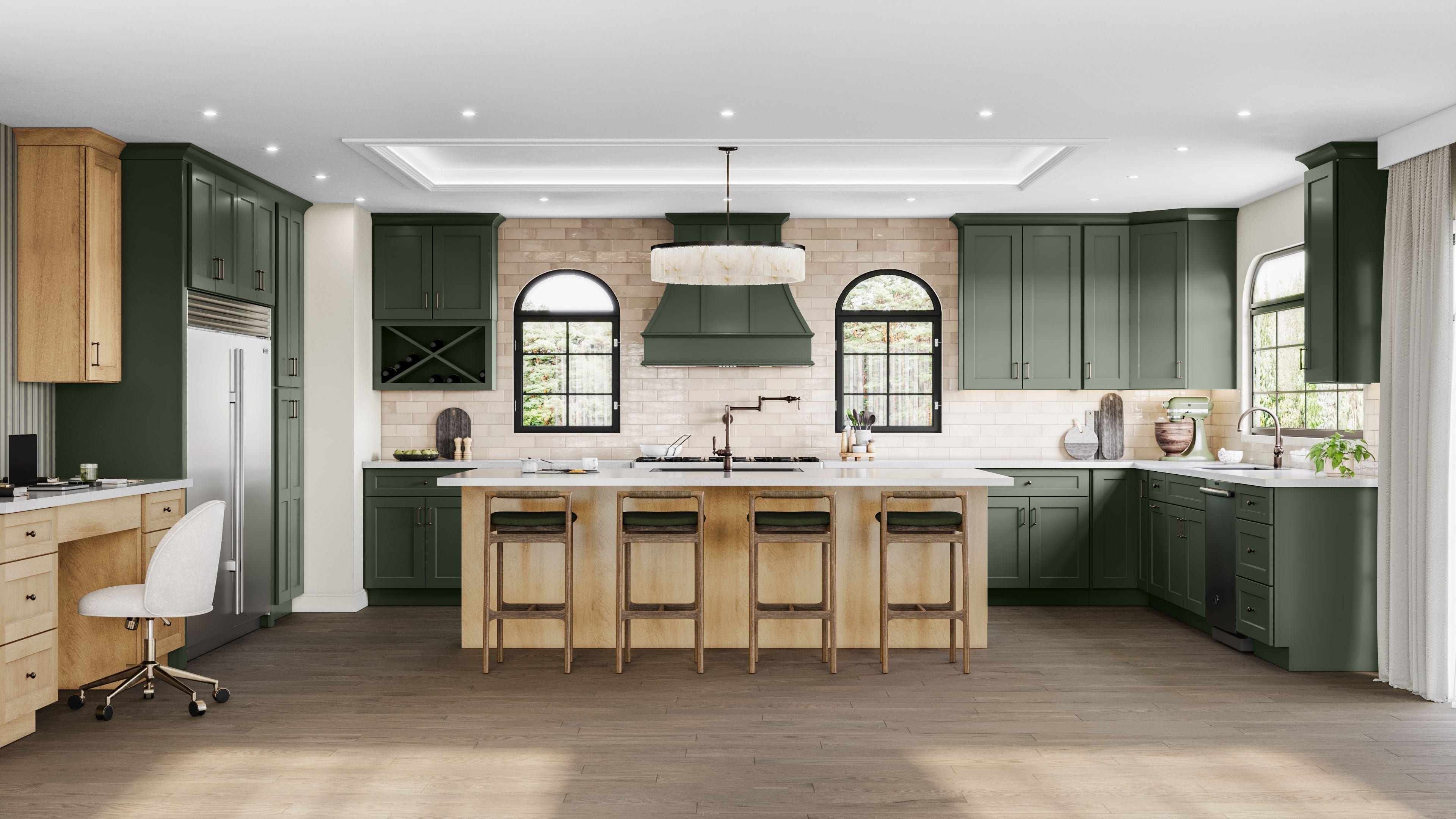 Shaker Ivy Kitchen Cabinets Pre-Assembled - Shaker Ivy Cabinets Pre-Assembled