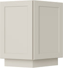 Sandy Mirage Shaker Base End Cabinet 24"
