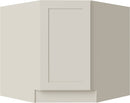 Sandy Mirage Shaker Diagonal Corner Base 36" Pre-Assembled