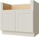 Sandy Mirage Shaker Farm Sink Base Cabinet 36" Pre-Assembled