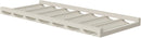 Sandy Mirage Shaker Glass Rack 30" X 12" X 3"