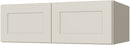Sandy Mirage Shaker Wall Cabinet 36" X 18" X 24"