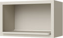 Sandy Mirage Shaker Microwave Open Shelf 30" X 18" X 17 3/4"