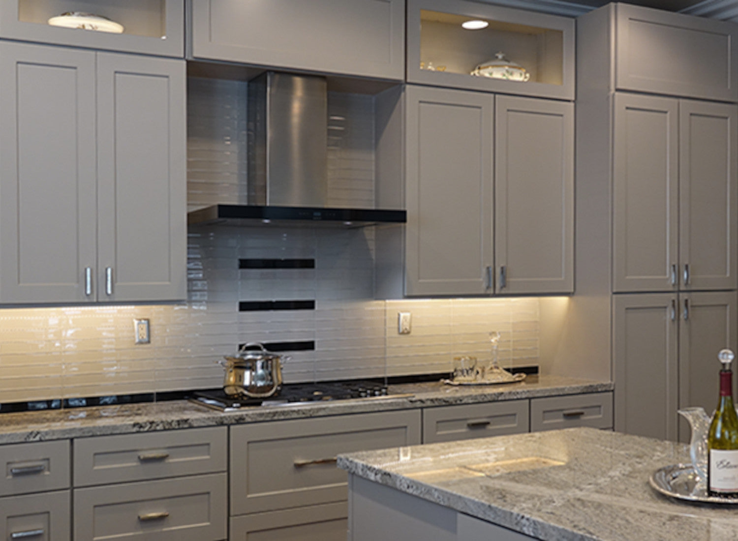 Stone Harbor Gray Kitchen