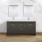 Torino Dark Wood Vanities Pre-Assembled - Torino Dark Wood Vanities Pre-Assembled