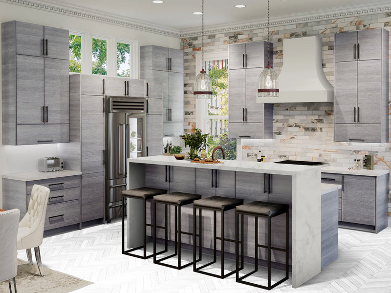 CK - Torino Grey Wood Kitchen Cabinets