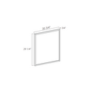 Slim Shaker Aberdeen Green Vanity Decorative Door Panel - 23 1/2"W x 29"H