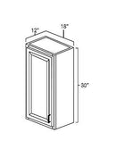 White Shaker 18" x 30" Wall Cabinet