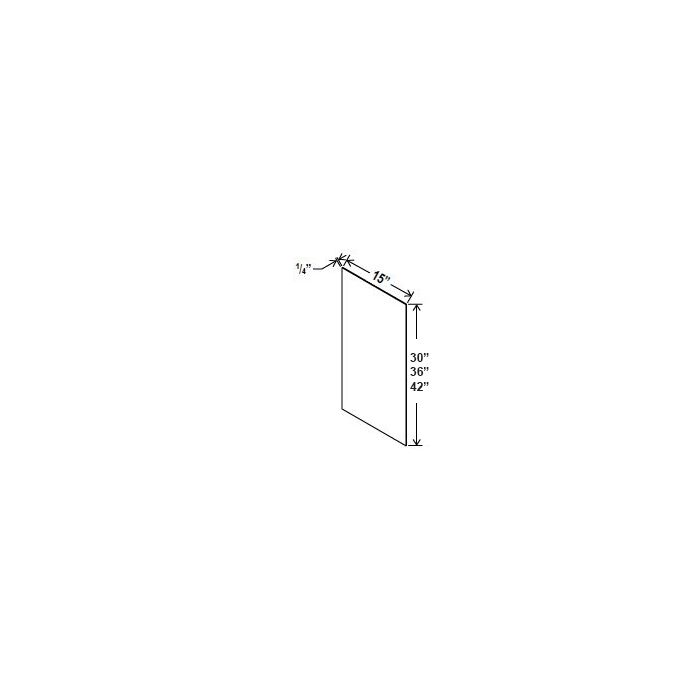 Slim Shaker Aberdeen Green Wall Skin Panel - 15"W x 36"H x 1/4"D