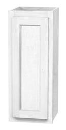 DWhite Shaker 12" X 30" H Single Door Wall Cabinet
