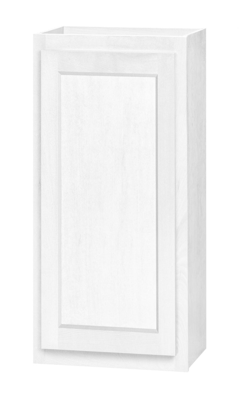 DWhite Shaker 15" X 30" H Single Door Wall Cabinet