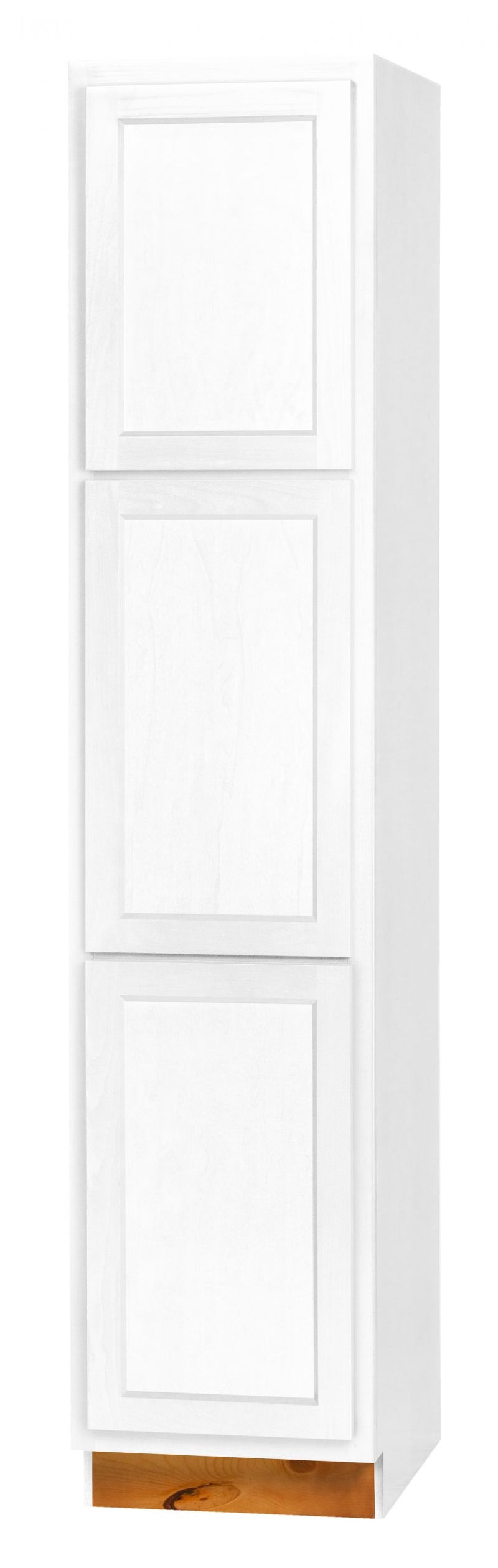 DWhite Shaker 18" X 84"H Pantry Cabinet