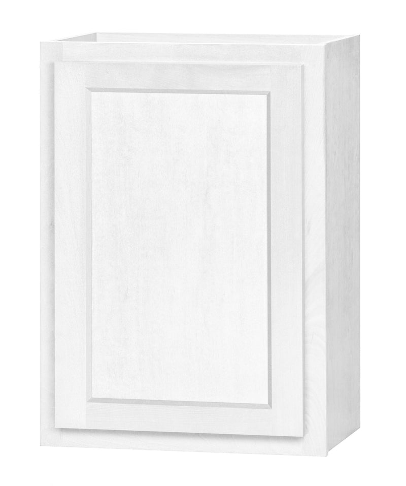 DWhite Shaker 21" X 30"H Single Door Wall Cabinet