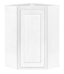 DWhite Shaker 24" X 30"H Angle Wall Cabinet