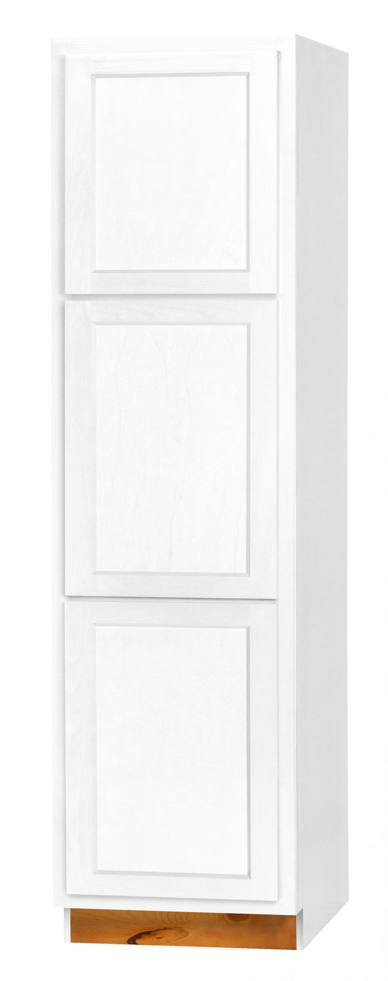 DWhite Shaker 24" X 84"H Pantry Cabinet