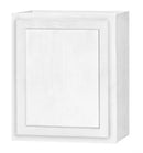 DWhite Shaker 24" X 30"H Single Door Wall Cabinet