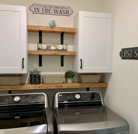 2x6 Reclaimed Barn Wood Shelves