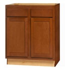 Glenwood Shaker 30" Double Door Range & Sink Base Cabinet