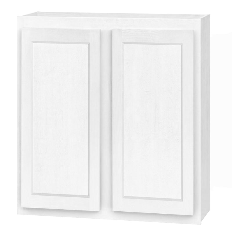 DWhite Shaker 30" X 30"H Double Door Wall Cabinet