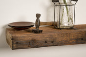 3x7 Reclaimed Barn Wood Fireplace Mantels