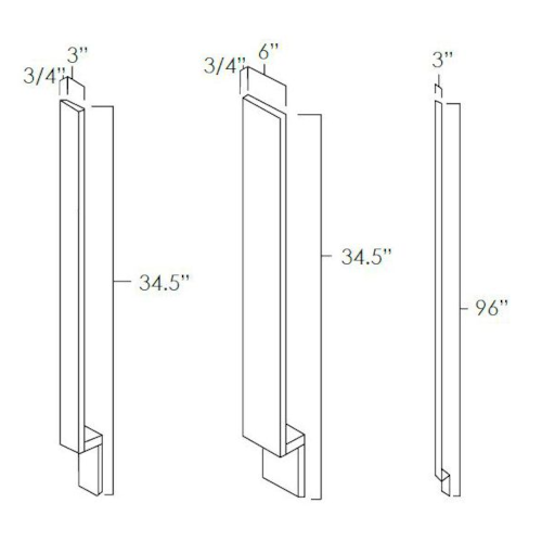 Newport 6" Base Filler