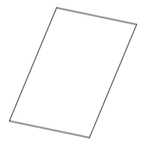 Smoky Gray Skin Panel 36"X 96" X 1/4"